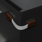 Baby Proofing Child Safety Locks (2 Pack) by Skyla Homes - The Safest, Quickest and Easiest 3M Adhesive Cabinet Latches, No Screws & Magnets, Multi-Purpose for Furniture, Kitchen, Ovens, Toilet Seats