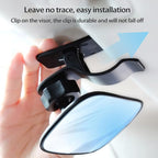 Universal Car Interior Rearview Baby Mirror Wide Angle Convex Mirror Clip-on mirrors for Viewing Rear Passengers