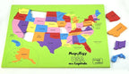 Imagimake Mapology USA Map with Capitals | Learning States and Capitals | US Geography Toys for Ages 8-13 | Jigsaw Puzzles for Kids Ages 8-10 | Educational Back to School Gifts for Kids Age 5-7 & 9-12