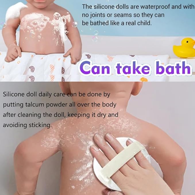 10inch Silicone Reborn Baby Dolls Preemie Full Body Silicone Baby Doll Realistic Baby Dolls Girl That Look Real