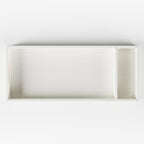 Child Craft Jordyn and Westgate Changing Table Topper for Double Dresser, Vintage Linen