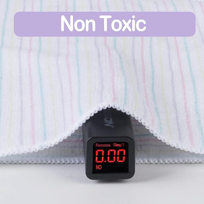 Viviland Baby Towels and Washcloths, Soft Absorbent Purple Baby Bath Towel Set, Unicorn Hooded Towels with 5 Infant Face Washcloths (6 Pieces)