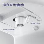 PureMix Baby Formula Dispenser - Formula Maker - Automatic Powder Blending with Accurate Temperature Control, Compatible with Most Formula Brands and Bottle Sizes