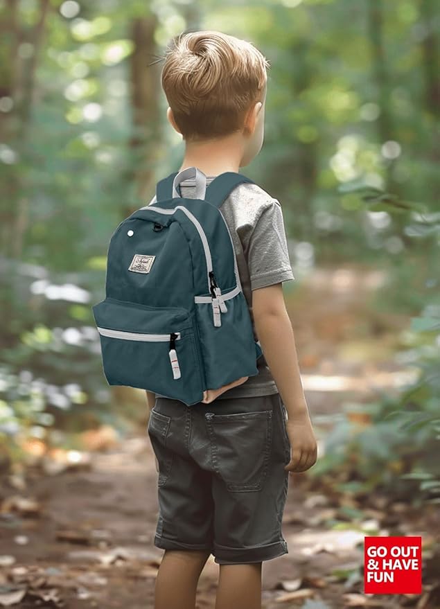 Toddler Backpack for Boys 2-5: Preschool Kindergarten Backpack - 13" Daycare Backpack Fit A4 Folder