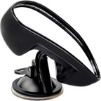 GES Rear View Mirror - 360 Degree Adjustable, Strengthen Suction Cup for Car - 5.9 x 2.2Inch - Black