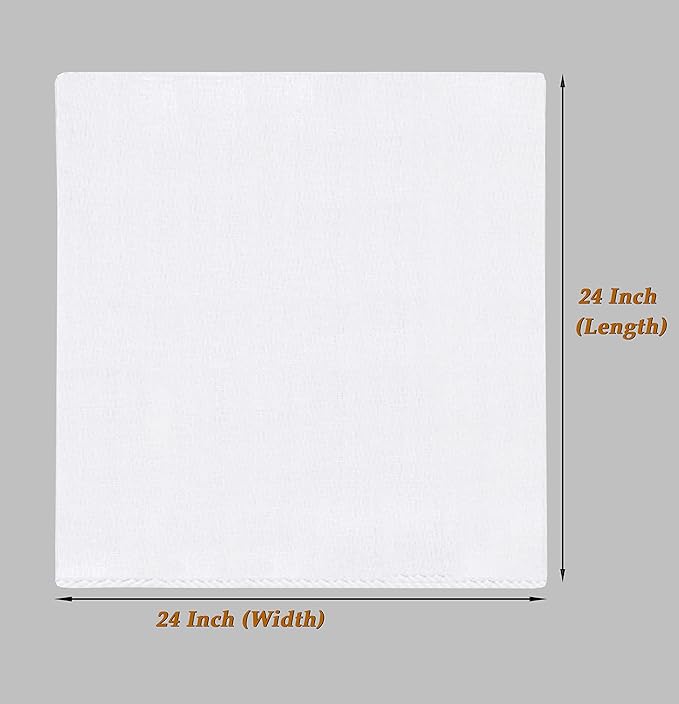 RUVANTI 10 Pack Birdseye Flat-Fold Cloth Diapers for Babies, 100% Cotton Extra Large Reusable Diapers, Baby Burp Cloths