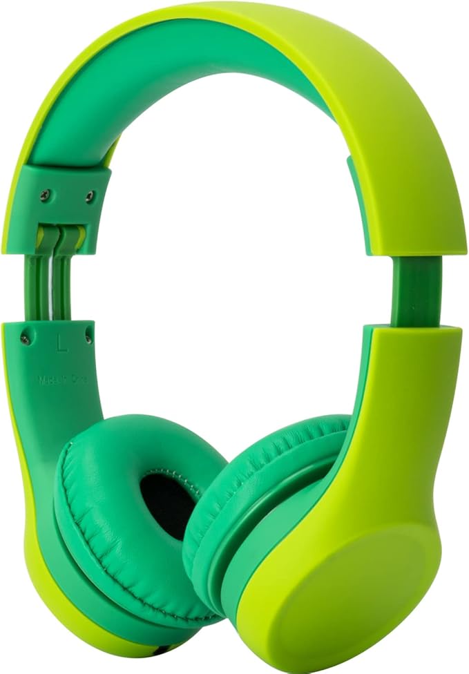 Snug Play+ Kids Headphones with Volume Limiting for Toddlers (Boys/Girls) - Green, Adult