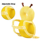 PandaEar Baby Head Protection Backpack, Toddler Walking Head Protector, Adjustable Head Protector Pad Safety Cushion (Yellow)