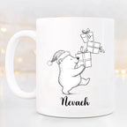 Polar Ceramic Coffee Mug 11 15 Oz, Personalized Polar Lover Coffee Cup Gift For Family Best Friends Sister Brother, Custom Polars Accent Mug Cup With Name, Polars Bear White Mugs Gift For Birthday