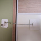 YEYA Refrigerator Lock, Baby Proof Cabinet Locks with Keys, Safety Cabinets Locks for Toddler 4 Pack