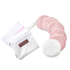 Momcozy Reusable Breast Pads 6 Count, Ultra Thin Washable Nursing Pads, Come with Dry & Wet Separation Bag + Wash Bag