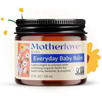 Motherlove Everyday Baby Balm (2oz) Plant-Based, All-Natural Baby Essential for Newborns, Infants, & Toddlers—Moisturizing Herbal Salve w/Calming Chamomile—Non-GMO, Organic Herbs, Cruelty-Free