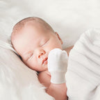 BQUBO 6 Pairs Newborn Baby Boys Girls Mittens 0-6 Months Unisex-Baby Infant Mittens Elastic No Scratch Wrist Gloves