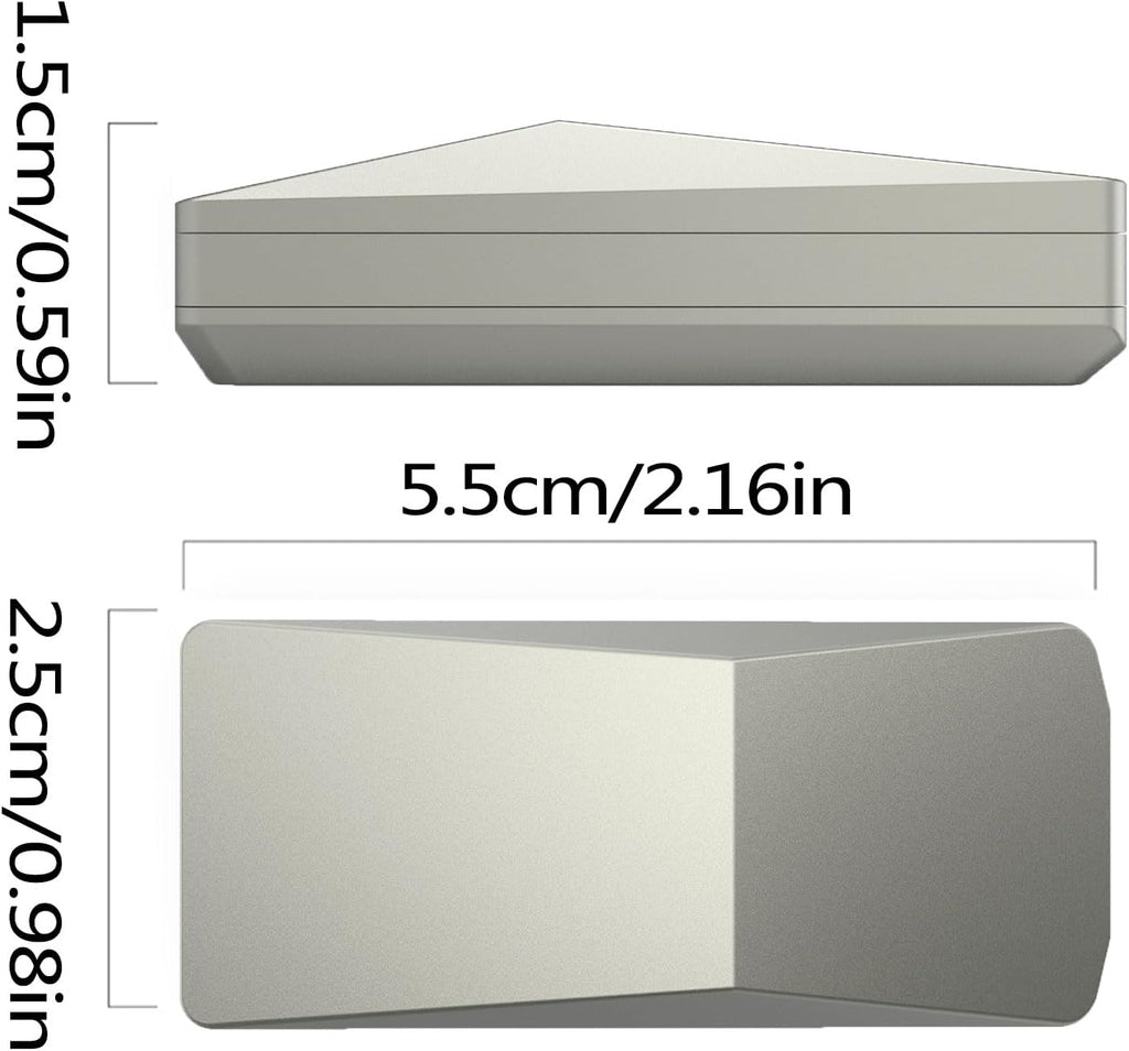 Fidget Toys Metal Fidget Slider Toys- Stress Relief EDC Fidget Slider Casual Metal Adult's Hand Toys,Pickup Truck Design and Multiple Play Options