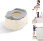 Toddler Toilet Training Potty, 3-in-1 Kids Potty Training Toilet Toddler Potty Seat for Boys & Girls