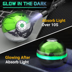 Metal Fidget Spinner Luminous Heavy Duty Ball Fidget Toy Desk Decoration for Stress Relief, Cool Stuffer Gadget Party Favor Birthday Gift for Kid Adult