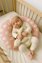 Nursing Pillow Covers 2 Pack, Breastfeeding Pillow Slipcovers Soft and Stretchy, Nursing Covers for Baby Girls Boys Newborn