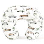 GRSSDER Nursing Pillow Cover Stretchy Minky Removable Nursing Covers for Breastfeeding Pillows, Ultra Soft Comfortable Slipcover for Boy and Girls