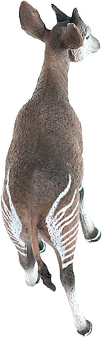 FUNSHOWCASE African Jungle Animals Male Okapi Toy Figure Realistic Plastic Figurine Height 3.5-inch
