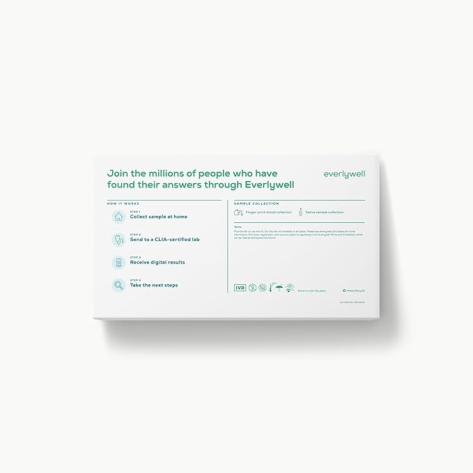 Everlywell Women's Health Test - at-Home Collection Kit - Accurate Results from CLIA-Certified Lab Within Days - Ages 18+