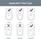 Potty Training Seat for Boys Girls Kids Toddlers Toilet Training Seat Potty Seat for Baby with Detachable Soft Cushion Sturdy Handle and Backrest (White)