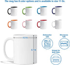 Personalized Grandpa EST 2026 Accent Mug Gift For New Grandad Grandfather, Customized Promoted To Grandpa White Coffee Mug 11 Oz 15 Oz, Pregnancy Announcement Travel Cup Gift For Pawpaw From Family