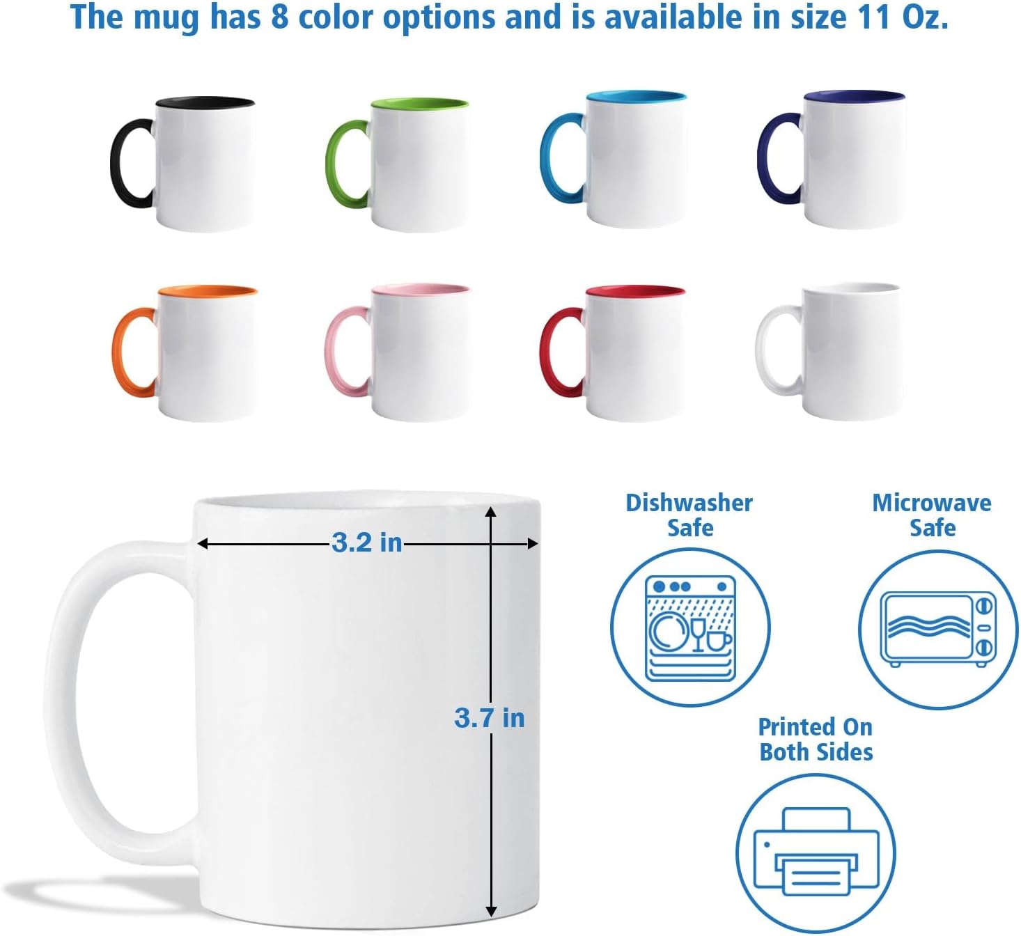 Personalized Grandpa EST 2026 Accent Mug Gift For New Grandad Grandfather, Customized Promoted To Grandpa White Coffee Mug 11 Oz 15 Oz, Pregnancy Announcement Travel Cup Gift For Pawpaw From Family