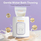 Bottle Warmer, 8-in-1 Fast Baby Bottle Warmer for Breastmilk and Formula,Milk Warmer with Accurate Temperature Control and Automatic Shut-Off,Multifunctional Bottle Warmers for All Bottles (Purple)