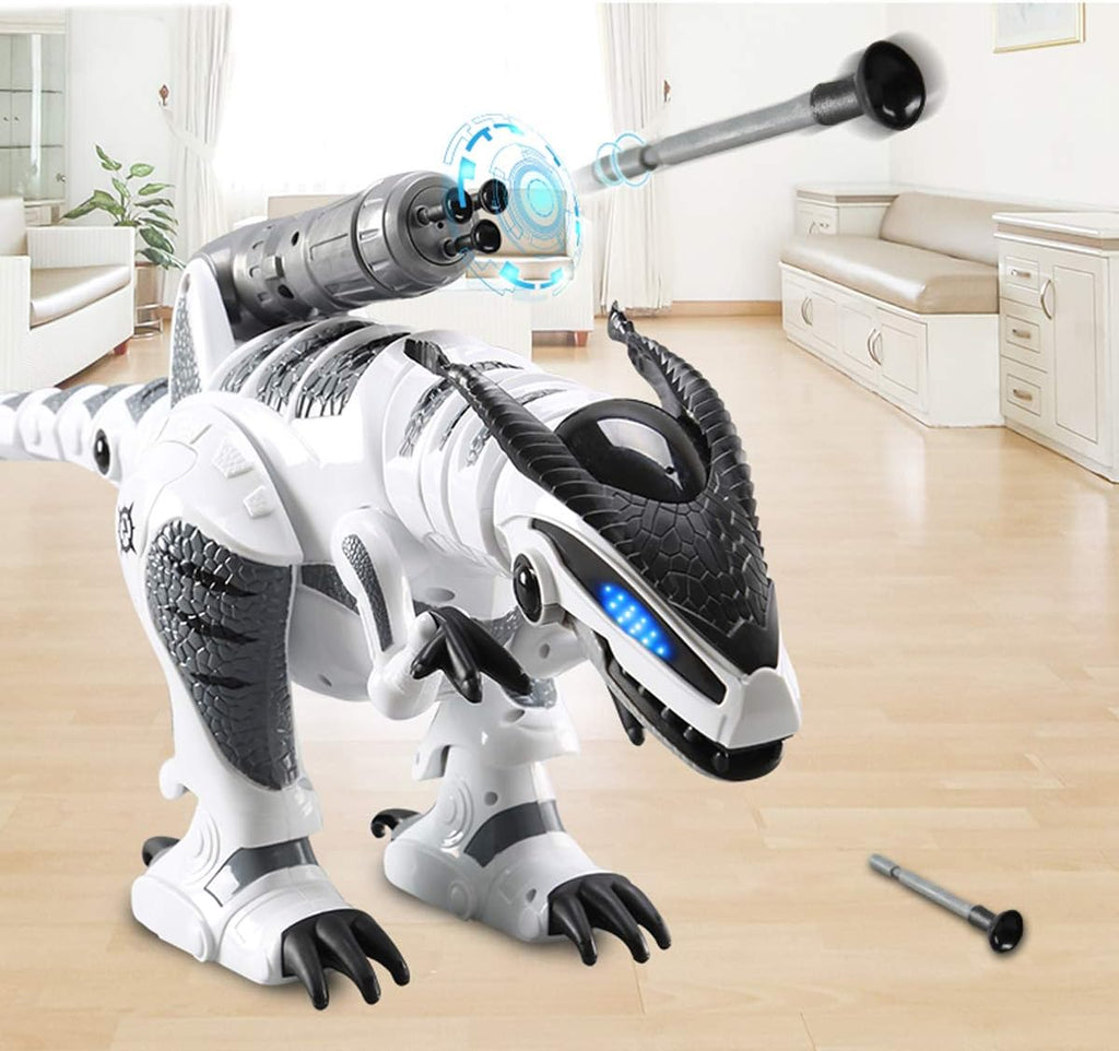 Fistone RC Robot Dinosaur Intelligent Interactive Smart Toy Electronic Remote Controller Robot Walking Dancing Singing with Fight Mode Toys for Kids Boys Girls Age 5 6 7 8 9 10 and Up Year Old