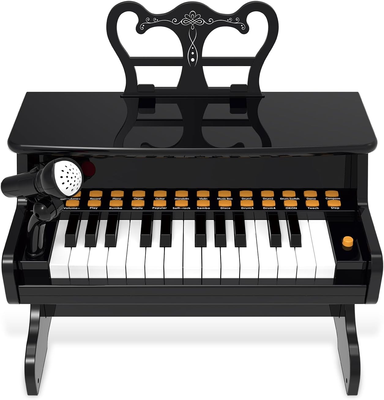 Piano for Kids - 3D High-Fidelity Sound Effects Professional Musical Keyboard Piano Instrument Toys for 3 5 7 9 Years Old Beginners Educational Instruments Birthday Gift