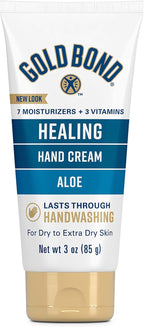 Gold Bond Age Renew Crepe Corrector Body Lotion, Replenishing & Smoothing Formula, 14 oz. & Healing Hand Cream, 3 oz., With Aloe, Moisture That Lasts Through Handwashing