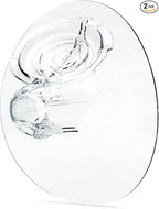 Elvie Breast Pump Breast Shield - 28mm - Nipple Flange for Pumping Breast Milk - Accessories & Breastfeeding Essentials for Electric Pumps - BPA Free, Dishwasher Safe - 2 Pack