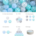 GOGOSO Playpen Balls for GirlsToddlers for Playhouse, Baby Pool, Play Ball Fun Centers, for Babies, Kids, Toddlers 1-3, Phthalate Free BPA Free