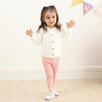 Newborn Toddler Baby Girl Pants Leggings Ribbed Straight Flare Infant Girl Pants Leggings Bell Bottoms 5 Packs