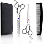 Kids Professional Hair Scissors Barber Shears 6.5-inch Hair Cutting Scissors Salon Thinning Scissors for Children, Women Men Kids,Salon, Home