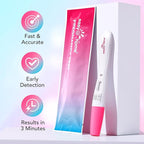 Easy@Home Smart Timing Pregnancy Test: Accurate Early hCG Detection - Fast Results & Easy to Use at-Home Tests with Love Heart Indicator | 5 Pack