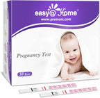 Easy@Home Pregnancy Test Strips: 50 Pack HCG Test Strips - Early Detection Bulk Pregnancy Tests Kit | EZW1-S:50