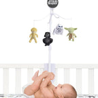 Lambs & Ivy Star Wars Classic Musical Baby Crib Mobile Soother Toy