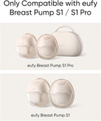eufy Original Magnet Charging Cable for Wearable Breast Pump S1/S1 Pro, Hands-Free, Fast Magnetic Charging, Spare or Replacement Use, Compatible with Breast Pump Only (Not for Charging Case)