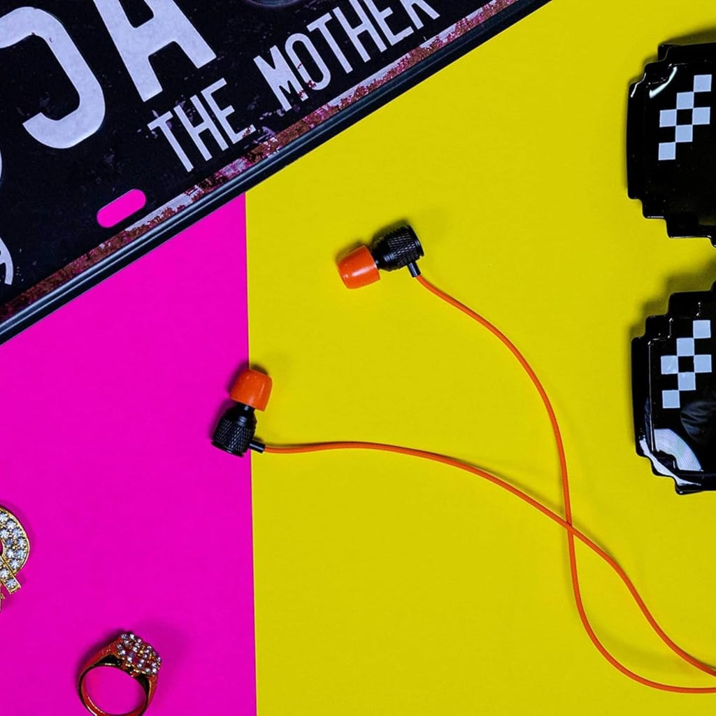 LUDOS Ultra USB C Headphones for iPhone 16 15 Pro Max Plus iPad Pro, 5 Years Warranty, Magnetic USB-C Earbuds for Samsung Galaxy S24 S23 Ultra S22 S21 FE S20 A55 A54 A53, USB Type C Earphone - Orange