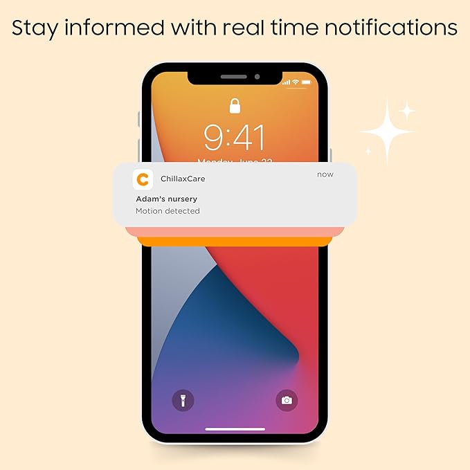 CHILLAX DM568 Video Baby Monitor – 2K QHD Baby Monitor with Camera and Audio w/Remote Pan‑Tilt‑Zoom, 5″ 720p Color Screen, Auto Dimming LED, Night Light & Sleep Trainer, Wi‑Fi/Non‑Wi‑Fi Viewing