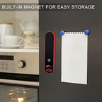 The Latest Thermocouple Instant Reading Meat Thermometer Digital,Faster Less Than 0.6 Second Response,IP67 Waterproof Thermometer Suitable for Grilling, Cooking,BBQ Gifts for Men (Red)