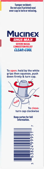 Mucinex Rapid+Clear Maximum Strength Day & Night Cold and Flu Medicine for Adults (20 caplets) + Sinus Pressure Relief Nasal Spray (0.75 oz), Over-The-Counter Medication Combo Pack for Symptom Relief