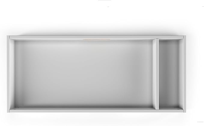 Child Craft Legacy Changing Table Topper, Convert Dresser into a Changing Table Surface, Securely Attaches, Non-Toxic, Baby Safe Finish (Matte White)