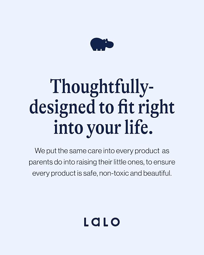 Lalo Suction Plates - 2 Pack, 100% Silicone Non-Toxic BPA-Free Baby Plates with Suction Base To Prevent Accidental Tip-Overs - Suction Plates for Toddlers With Three Divided Sections - Oatmeal