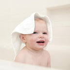 Konssy Baby Muslin Washcloths 7-Pack, 100% Cotton Baby Bath Washcloths, Soft & Absorbent Wash Cloths and Burp Cloths for Newborn Kids Girls & Boys, 11x11 inches