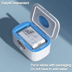 Bellababy Wipe Wamer for Vehicle and Home Use, Baby Wet Wipes Dispenser and Diaper Wipe Warmer with Night Light,Temperature Display,No Need Water and Sponge, ℉ and ℃ Convertible