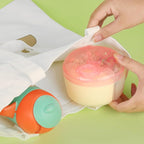 Accmor Baby Formula Dispenser On The Go, Formula Container to Go, Non-Spill Rotating Three-Compartment Formula Dispenser and Snack Storage Container for Infant Toddler Traveling