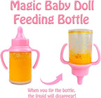 BNUZEIYI Baby Doll Accessories - Feeding and Caring Set With Diaper Bag, Bottles for Girls Toys Gift, Stuff Clothes Fit 14-16 Inch and 18 Inch Dolls