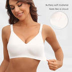 As Fairy Seamless Nursing Bras for Breastfeeding Soft Wireless Sleep Maternity Bralette Regular and Plus Size